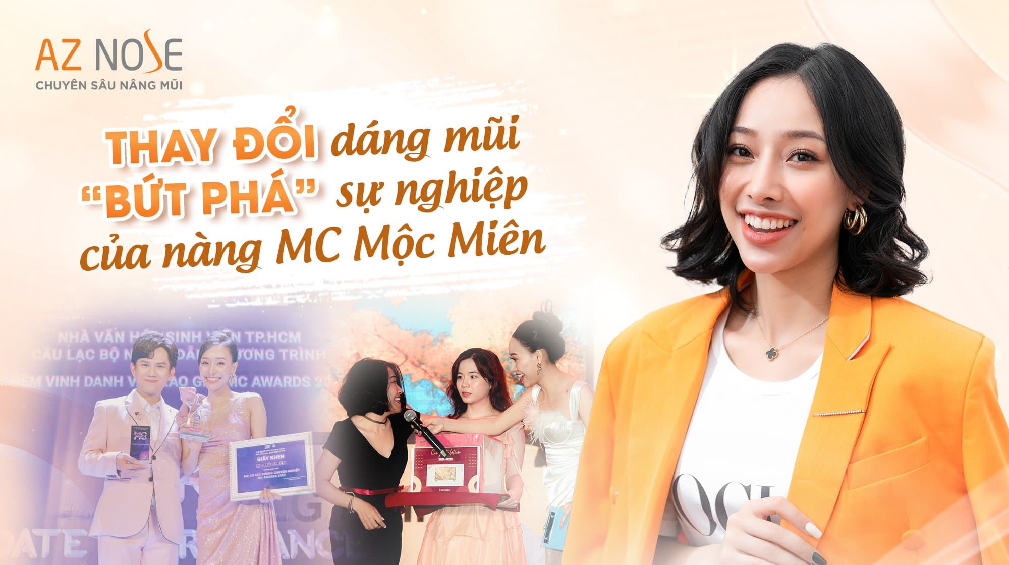 Hành trình nâng mũi để “bứt phá” trong sự nghiệp của nàng MC 9X